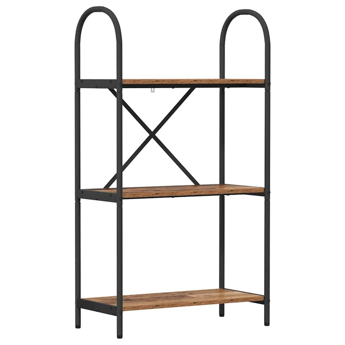 Raft pentru cărți Lemn vechi 60 x 30 x 109 cm Lemn compozit - WALTI WALTI