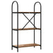 Raft pentru cărți Lemn vechi 60 x 30 x 109 cm Lemn compozit - WALTI WALTI