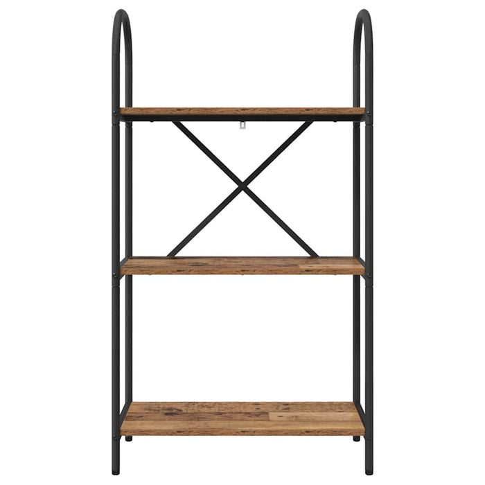 Raft pentru cărți Lemn vechi 60 x 30 x 109 cm Lemn compozit - WALTI WALTI