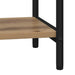 Raft pentru cărți stejar artizanal 60 x 30 x 109 cm - WALTI WALTI