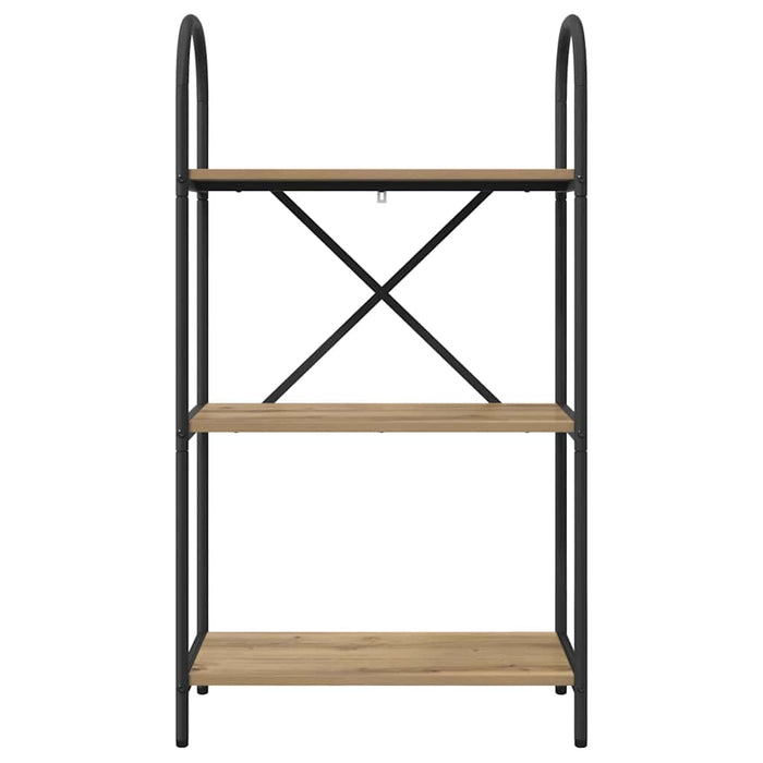 Raft pentru cărți stejar artizanal 60 x 30 x 109 cm - WALTI WALTI
