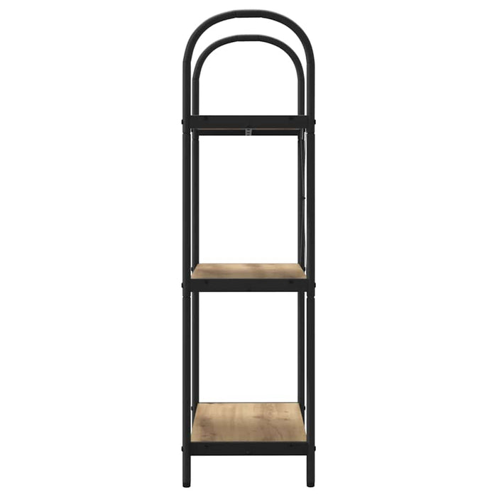 Raft pentru cărți stejar artizanal 60 x 30 x 109 cm - WALTI WALTI