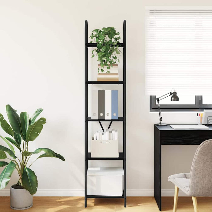Raft pentru cărți Stejar negru 40 x 30 x 183 cm Lemn compozit - WALTI WALTI