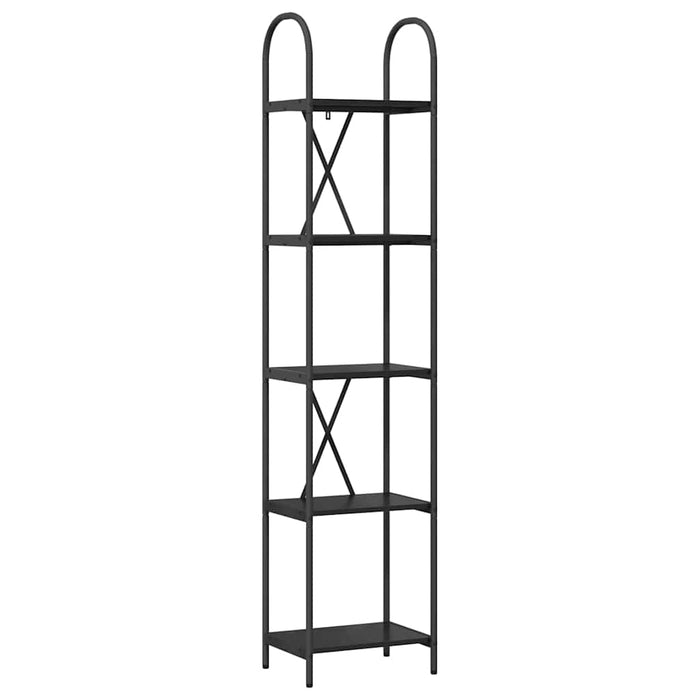Raft pentru cărți Stejar negru 40 x 30 x 183 cm Lemn compozit - WALTI WALTI
