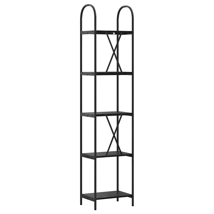 Raft pentru cărți Stejar negru 40 x 30 x 183 cm Lemn compozit - WALTI WALTI