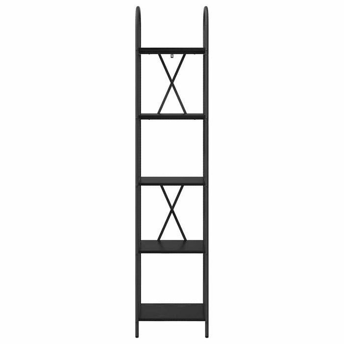 Raft pentru cărți Stejar negru 40 x 30 x 183 cm Lemn compozit - WALTI WALTI