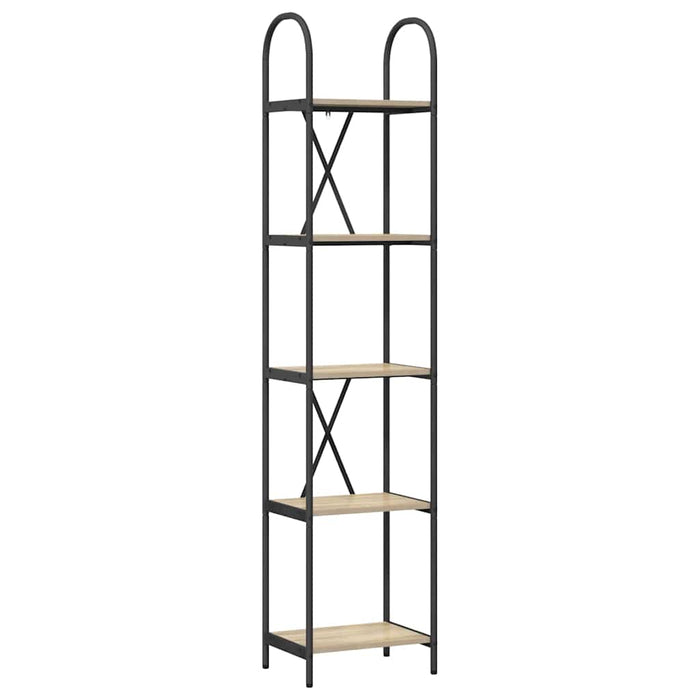 Raft pentru cărți Stejar sonoma 40 x 30 x 183 cm Lemn compozit - WALTI WALTI