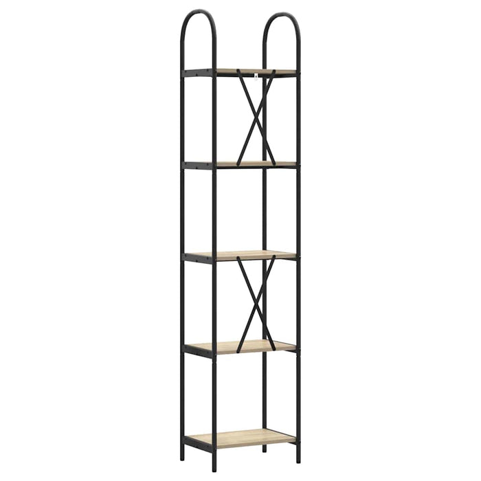 Raft pentru cărți Stejar sonoma 40 x 30 x 183 cm Lemn compozit - WALTI WALTI