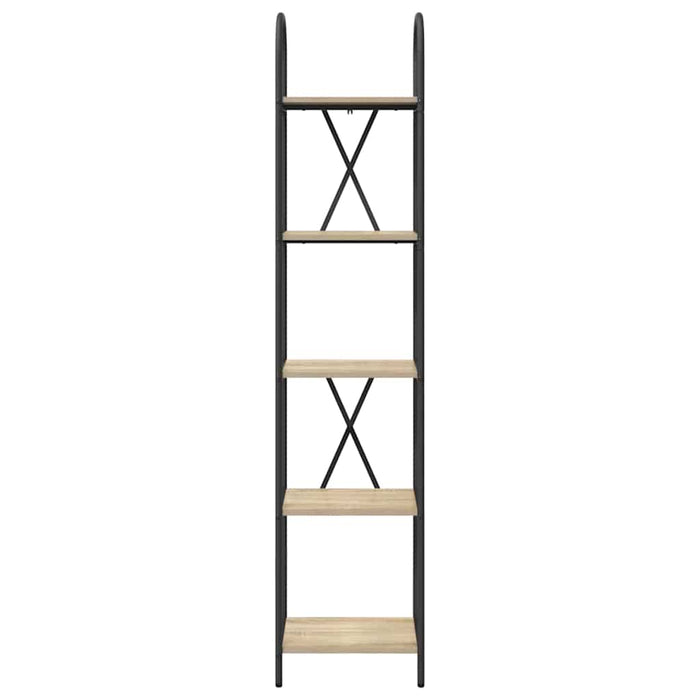 Raft pentru cărți Stejar sonoma 40 x 30 x 183 cm Lemn compozit - WALTI WALTI