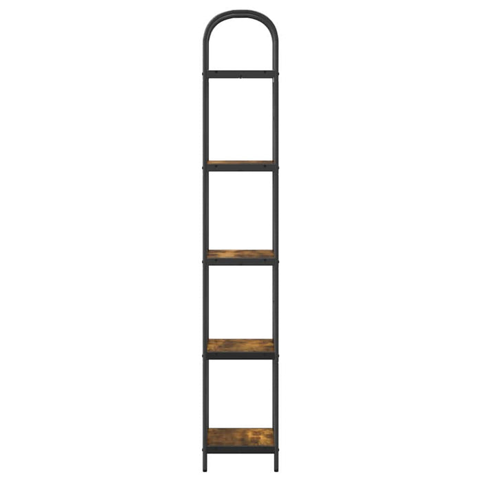 Raft pentru cărți Stejar afumat 40 x 30 x 183 cm Lemn compozit - WALTI WALTI