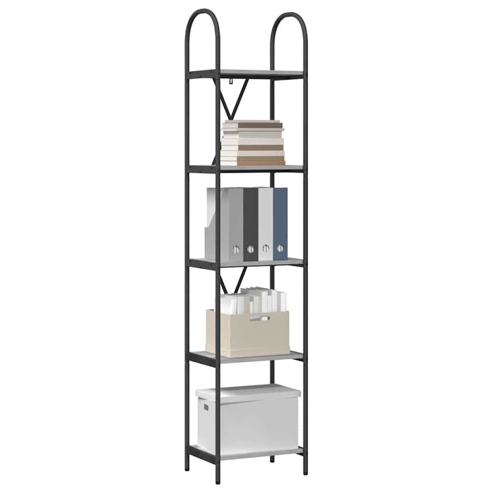 Raft pentru cărți sonoma gri 40 x 30 x 183 cm Lemn compozit - WALTI WALTI
