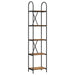 Raft pentru cărți Lemn vechi 40 x 30 x 183 cm Lemn compozit - WALTI WALTI