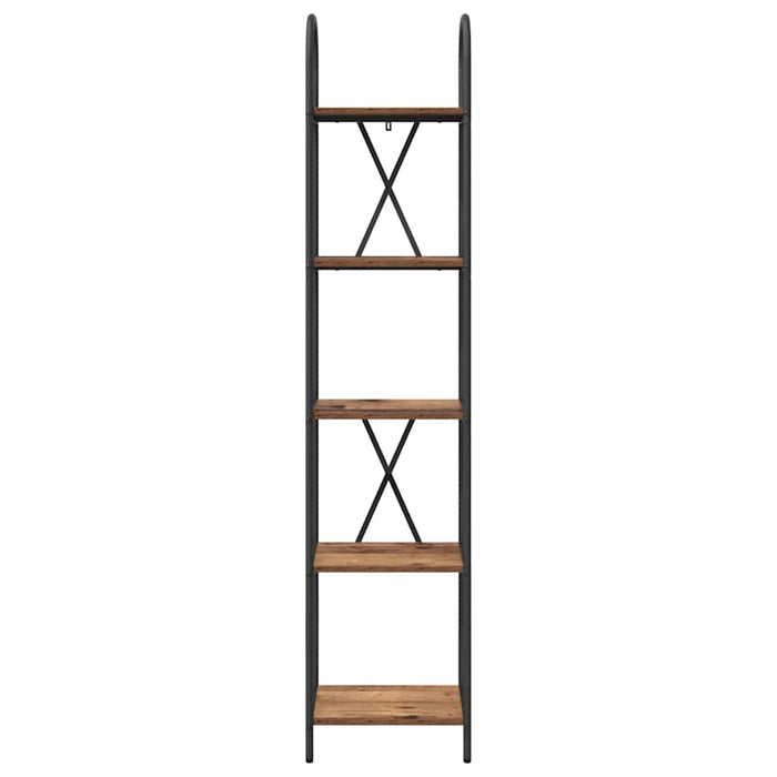 Raft pentru cărți Lemn vechi 40 x 30 x 183 cm Lemn compozit - WALTI WALTI