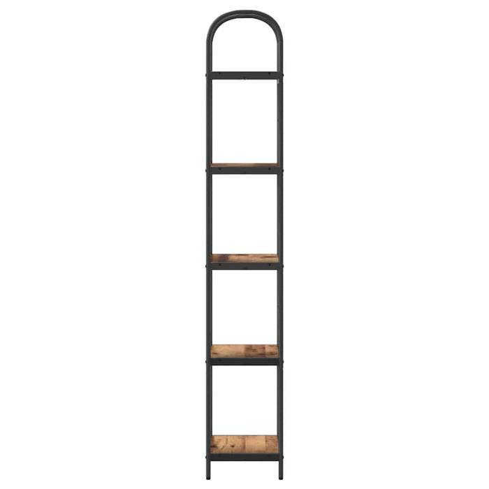 Raft pentru cărți Lemn vechi 40 x 30 x 183 cm Lemn compozit - WALTI WALTI
