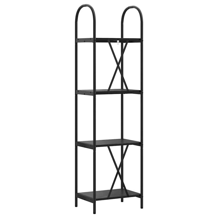 Raft pentru cărți Stejar negru 40 x 30 x 146 cm Lemn compozit - WALTI WALTI