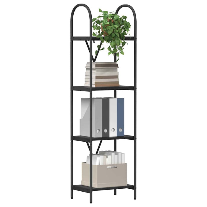 Raft pentru cărți Stejar negru 40 x 30 x 146 cm Lemn compozit - WALTI WALTI