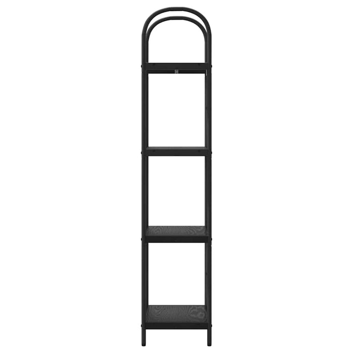Raft pentru cărți Stejar negru 40 x 30 x 146 cm Lemn compozit - WALTI WALTI