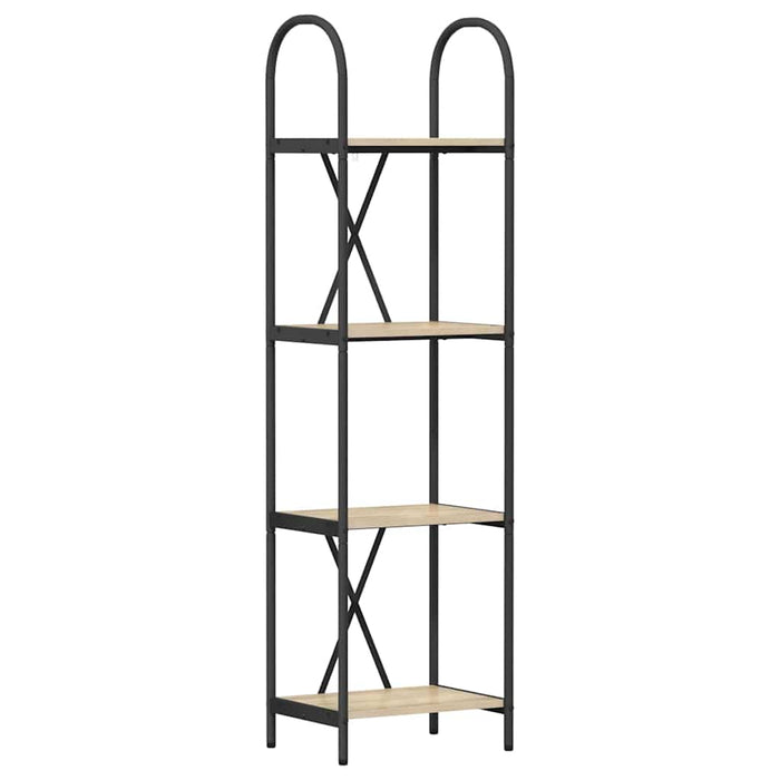 Raft pentru cărți Stejar sonoma 40 x 30 x 146 cm Lemn compozit - WALTI WALTI
