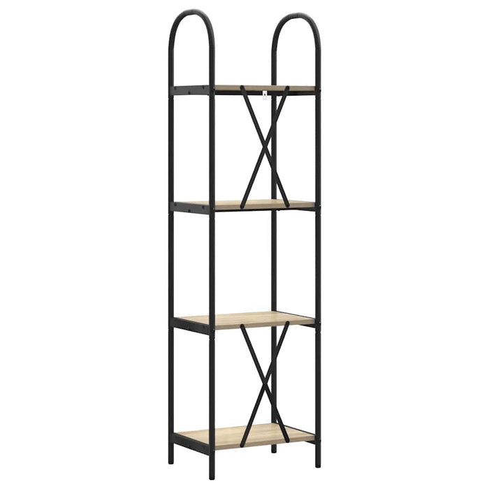 Raft pentru cărți Stejar sonoma 40 x 30 x 146 cm Lemn compozit - WALTI WALTI