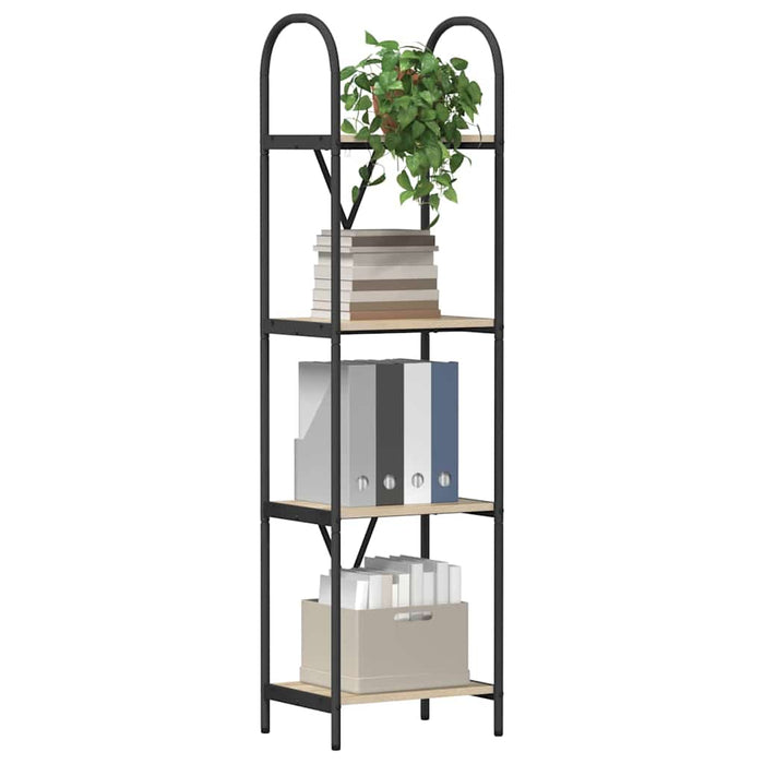 Raft pentru cărți Stejar sonoma 40 x 30 x 146 cm Lemn compozit - WALTI WALTI