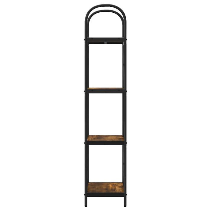 Raft pentru cărți Stejar afumat 40 x 30 x 146 cm Lemn compozit - WALTI WALTI