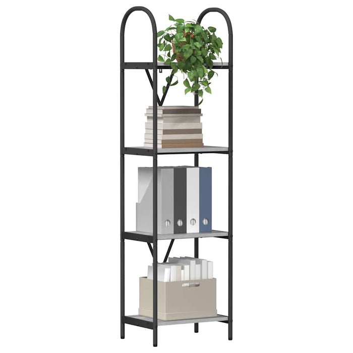 Raft pentru cărți sonoma gri 40 x 30 x 146 cm Lemn compozit - WALTI WALTI