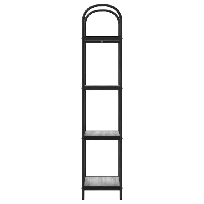 Raft pentru cărți sonoma gri 40 x 30 x 146 cm Lemn compozit - WALTI WALTI