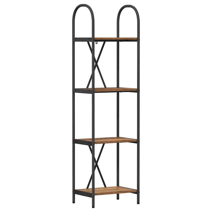 Raft pentru cărți Lemn vechi 40 x 30 x 146 cm Lemn compozit - WALTI WALTI