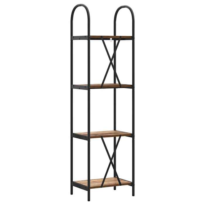 Raft pentru cărți Lemn vechi 40 x 30 x 146 cm Lemn compozit - WALTI WALTI