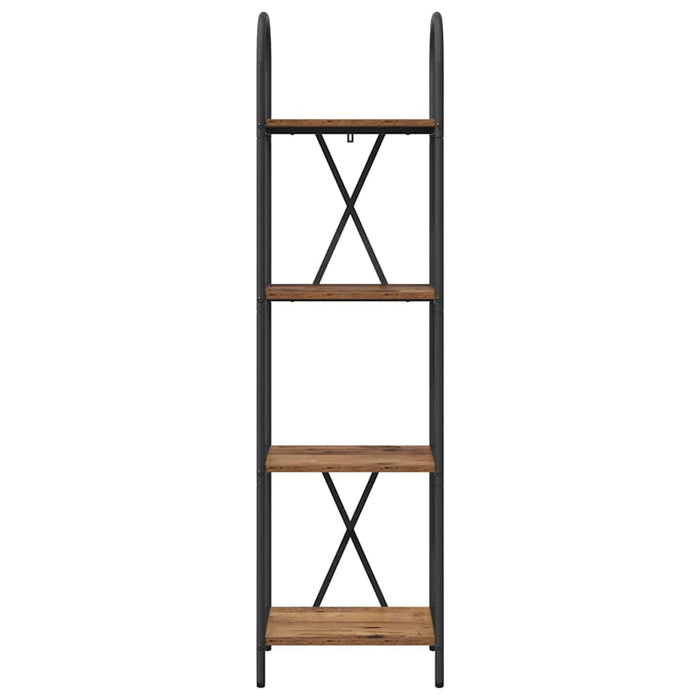Raft pentru cărți Lemn vechi 40 x 30 x 146 cm Lemn compozit - WALTI WALTI