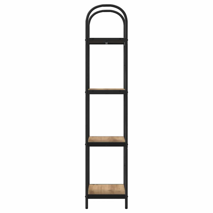 Raft pentru cărți stejar artizanal 40 x 30 x 146 cm - WALTI WALTI