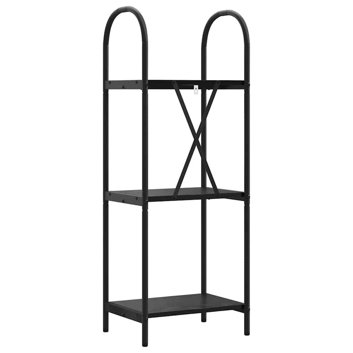 Raft pentru cărți Stejar negru 40 x 30 x 109 cm Lemn compozit - WALTI WALTI