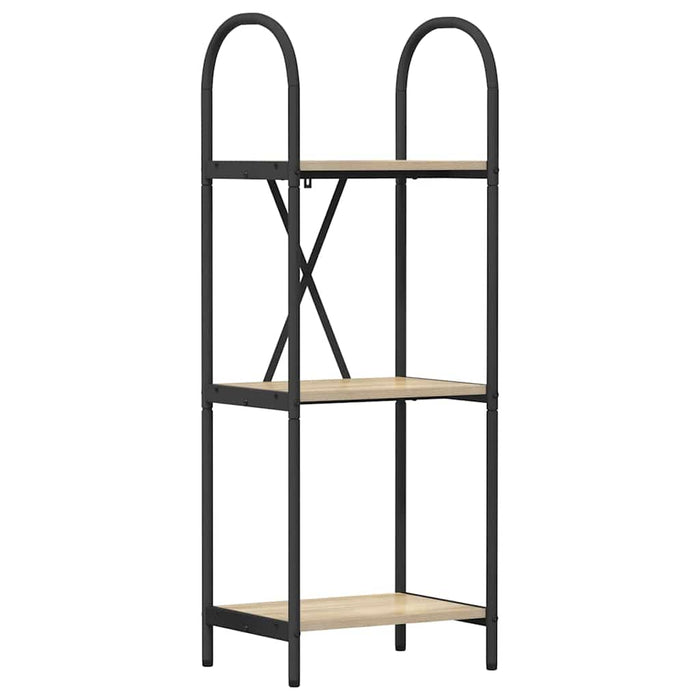 Raft pentru cărți Stejar sonoma 40 x 30 x 109 cm Lemn compozit - WALTI WALTI