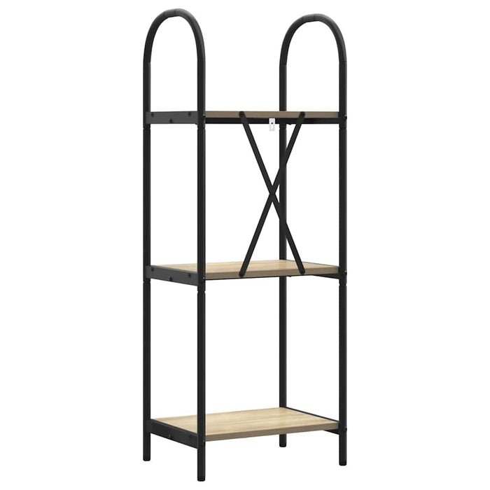 Raft pentru cărți Stejar sonoma 40 x 30 x 109 cm Lemn compozit - WALTI WALTI