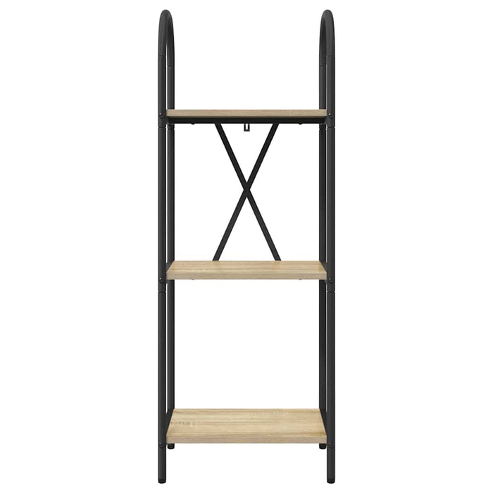 Raft pentru cărți Stejar sonoma 40 x 30 x 109 cm Lemn compozit - WALTI WALTI