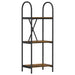 Raft pentru cărți Stejar afumat 40 x 30 x 109 cm Lemn compozit - WALTI WALTI