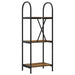 Raft pentru cărți Stejar afumat 40 x 30 x 109 cm Lemn compozit - WALTI WALTI