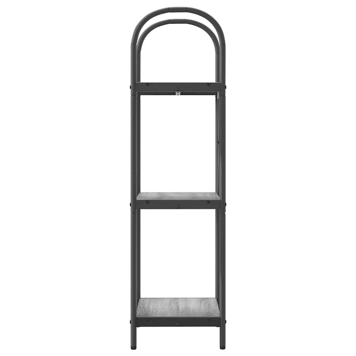 Raft pentru cărți sonoma gri 40 x 30 x 109 cm Lemn compozit - WALTI WALTI