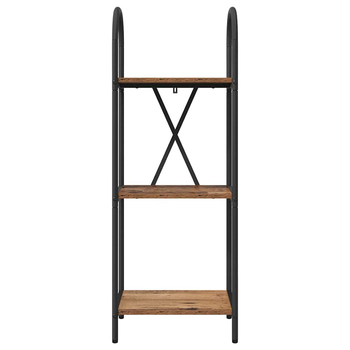 Raft pentru cărți Lemn vechi 40 x 30 x 109 cm Lemn compozit - WALTI WALTI
