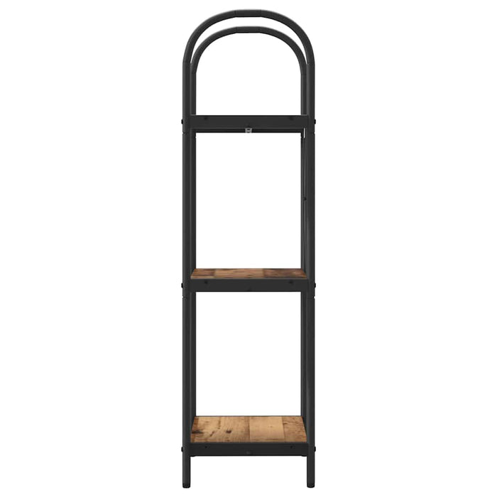 Raft pentru cărți Lemn vechi 40 x 30 x 109 cm Lemn compozit - WALTI WALTI