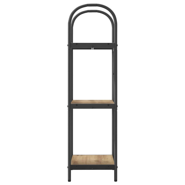 Raft pentru cărți stejar artizanal 40 x 30 x 109 cm - WALTI WALTI