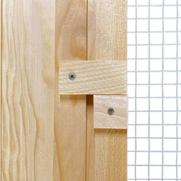 Căsuță pentru pui Maro 75 x 60 x 89 cm Lemn de pin masiv - WALTI WALTI