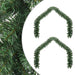 Ghirlandă de Crăciun 2 pcs Verde 20 m PVC - WALTI WALTI
