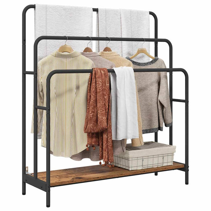 Stativ pentru haine Lemn vechi 90 x 30 x 100,5 cm Lemn compozit WALTI