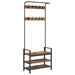 Răcător de paltoane Lemn vechi 75 x 34 x 184 cm Lemn compozit - WALTI WALTI