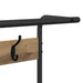 Răcător de paltoane cu raft Stejar Artizanal 75 x 34 x 184 cm - WALTI WALTI