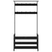 Răcător de paltoane Stejar Negru 95 x 34 x 184 cm Lemn compozit - WALTI WALTI