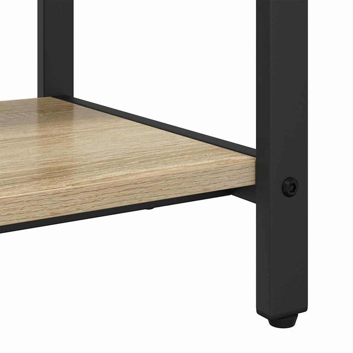 Răcător de paltoane cu raft Stejar Sonoma 95 x 34 x 184 cm - WALTI WALTI