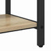 Răcător de paltoane cu raft Stejar Sonoma 95 x 34 x 184 cm - WALTI WALTI