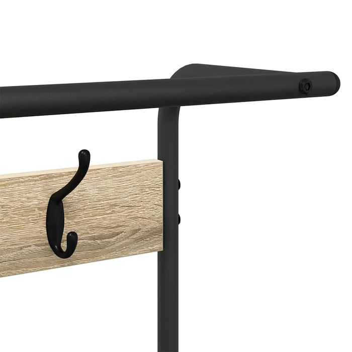 Răcător de paltoane cu raft Stejar Sonoma 95 x 34 x 184 cm - WALTI WALTI